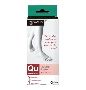 FARMALASTIC FEET PROTECTOR TUBULAR QUERATOSIS T-P UN TUB