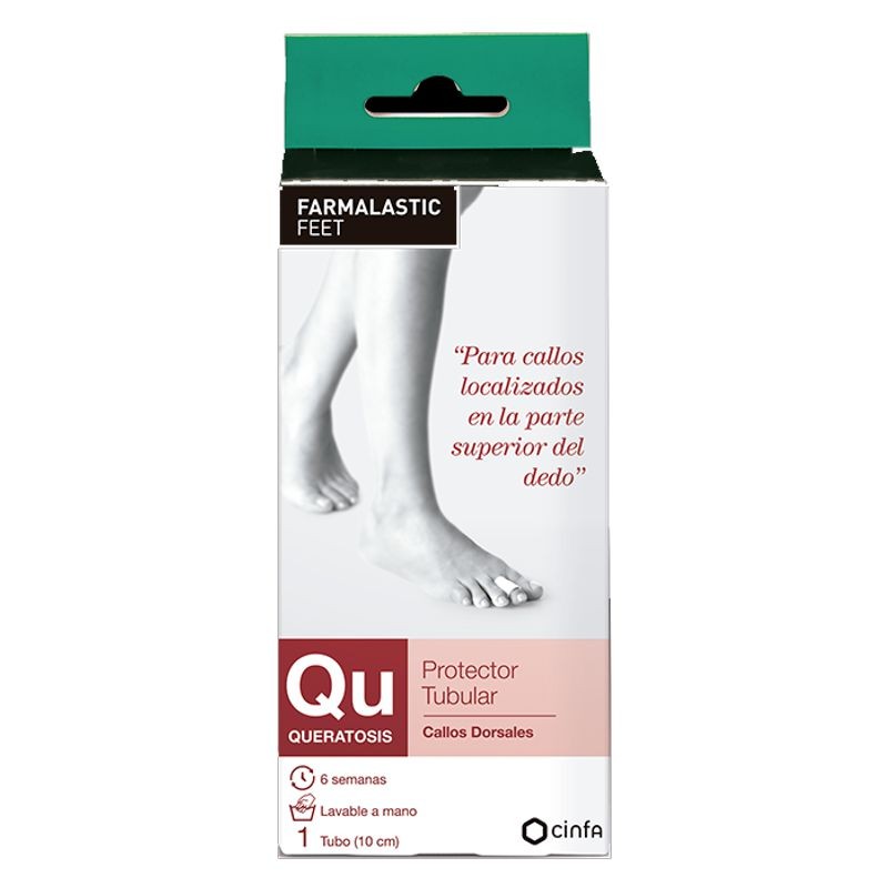 FARMALASTIC FEET PROTECTOR TUBULAR QUERATOSIS T-P UN TUB