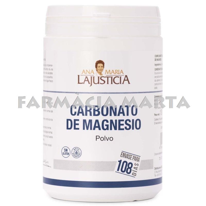 LAJUSTICIA CARBONATO DE MAGNESIO POLS 130 GR