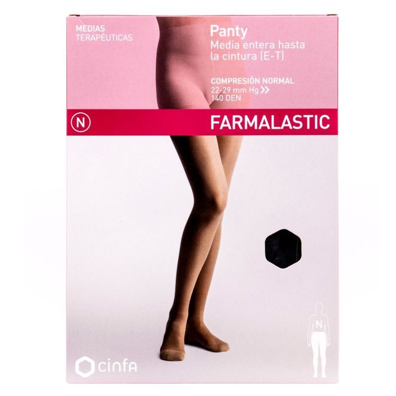 FARMALASTIC PANTY MEDIA ENTERA COMPRESSIÓ NORMAL T- M