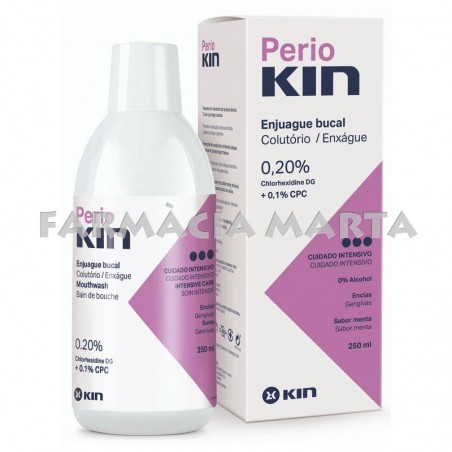 PERIO KIN CLORHEXIDINA 0.20% COL.LUTORI 250 ML