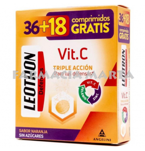 LEOTRON VITAMINA C 36 COMPRIMITS EFERVESCENTS OFERTA