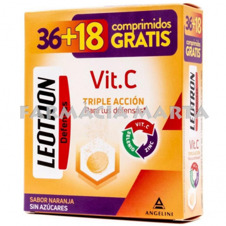 LEOTRON VITAMINA C 36 COMPRIMITS EFERVESCENTS OFERTA