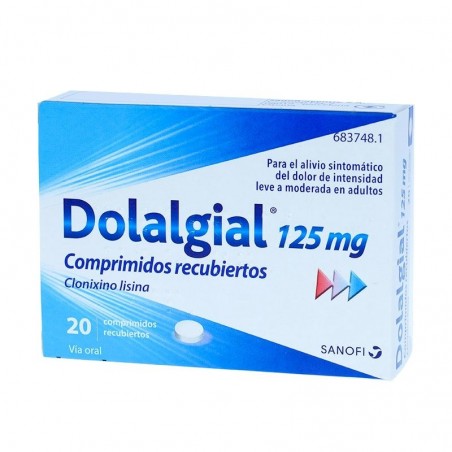 DOLALGIAL 125 MG 20 COMPRIMITS RECOBERTS