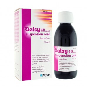 DALSY 40 MG/ML SUSPENSIÓ ORAL 150 ML