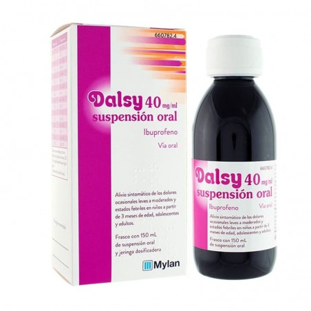 DALSY 40 MG/ML SUSPENSIÓ ORAL 150 ML