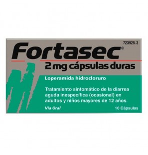 FORTASEC 2 MG 10 CÀPSULES DURES