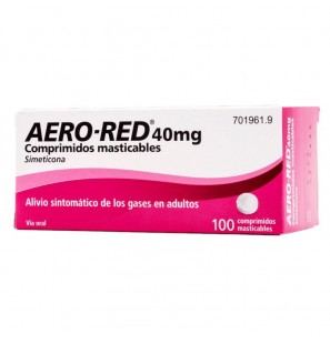 AERO RED 40 MG 100 COMPRIMITS MASTICABLES