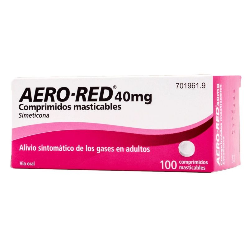 AERO RED 40 MG 100 COMPRIMITS MASTICABLES