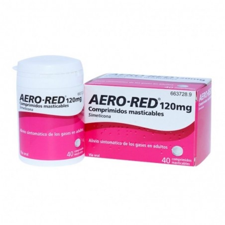 AERO RED 120 MG 40 COMPRIMITS MASTICABLES