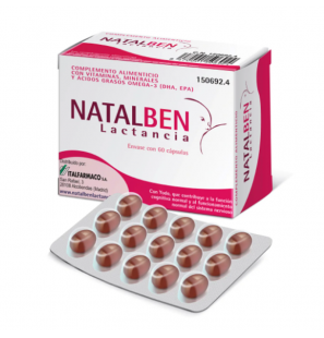 NATALBEN LACTANCIA 60 CAPSULES