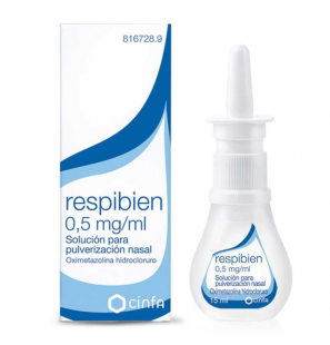 RESPIBIEN 0,5 mg/ml SOLUCIÓ PER POLVORITZACIÓ NASAL 15 ML