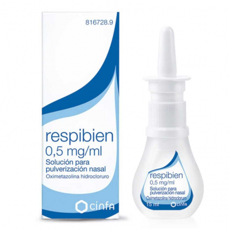 RESPIBIEN 0,5 mg/ml SOLUCIÓ PER POLVORITZACIÓ NASAL 15 ML