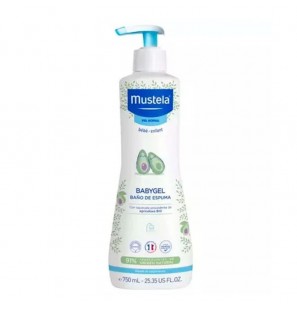 MUSTELA BABYGEL BAÑO ESPUMA 750 ML