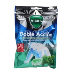 VICKS DOBLE ACCION MENTOL REFRESCANT 72 GR