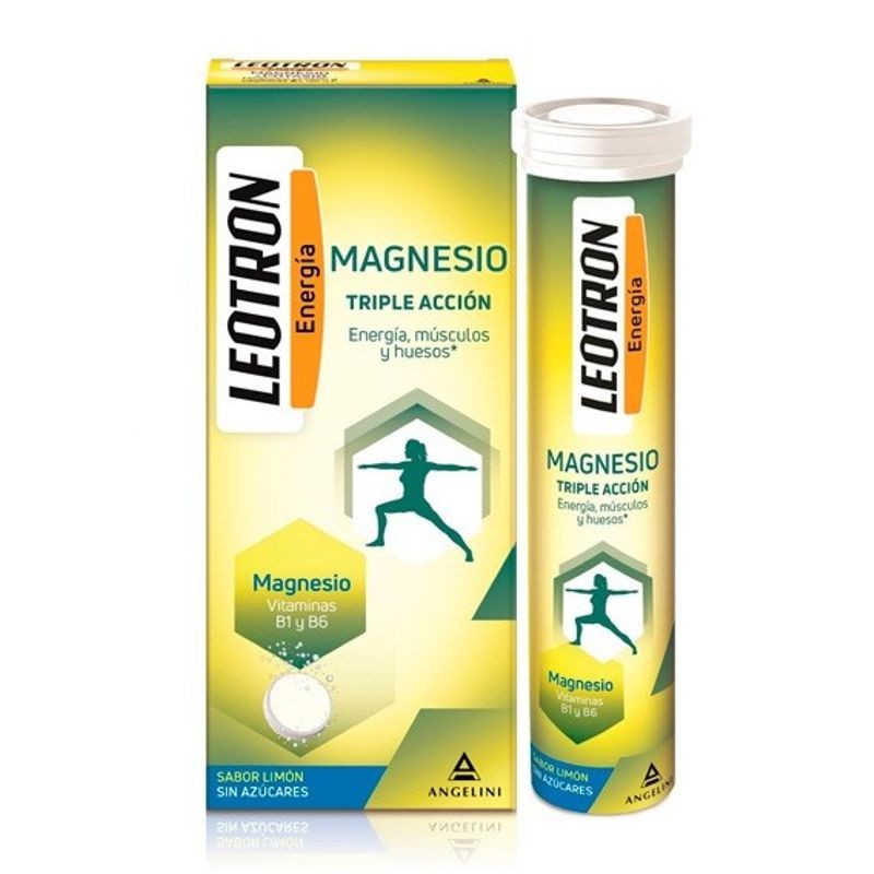 LEOTRON ENERGÍA MAGNESIO 36 COMPRIMITS EFERVESCENTS