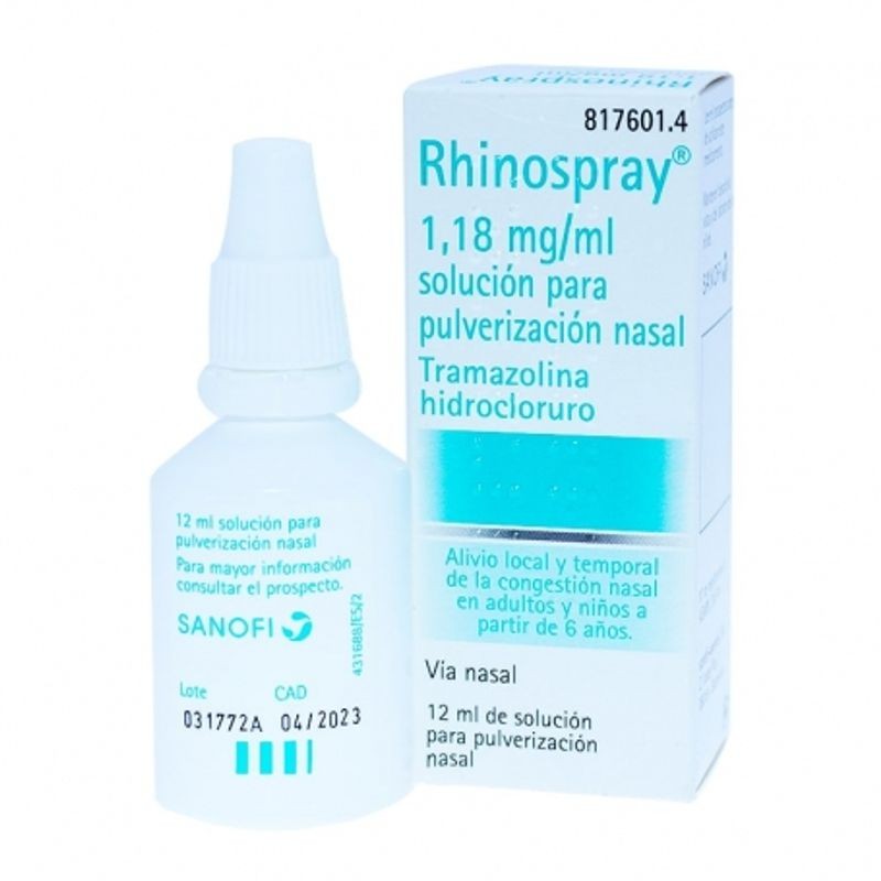 RHINOSPRAY 1,18 MG/ML PULVERITZADOR 12 ML