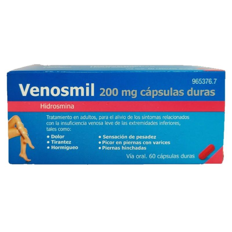 VENOSMIL 200 MG 60 CÀPSULES DURES