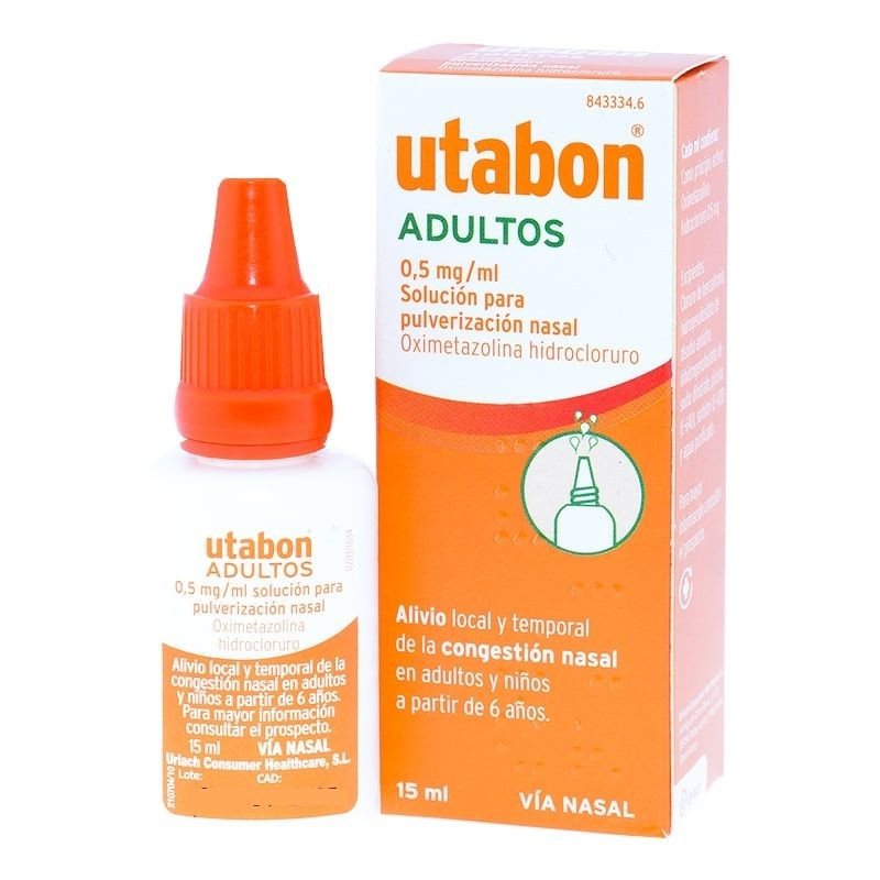 UTABON ADULTOS SOLUCIÓN PULVERIZADOR NASAL 15 ML