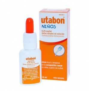 UTABON NIÑOS GOTES NASALS 15 ML