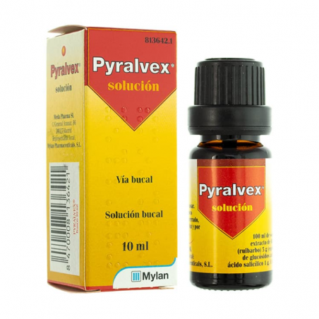 PYRALVEX SOLUCIÓ BUCAL 10 ML