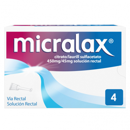 MICRALAX 450 MG/45MG SOLUCIÓ RECTAL 4 ENEMES