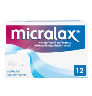 MICRALAX 450 MG/45MG SOLUCIÓ RECTAL 12 ENEMES