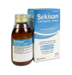 SEKISAN 3,54 MG/ML XAROP 120 ML