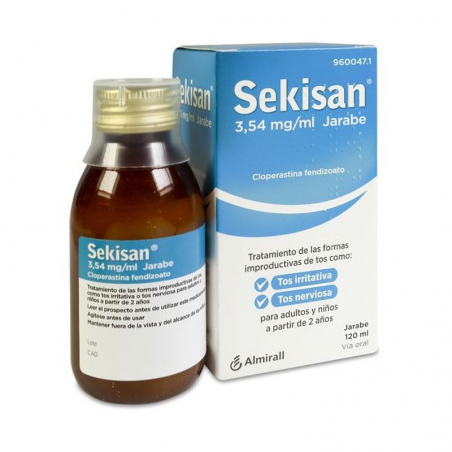 SEKISAN 3,54 MG/ML XAROP 120 ML