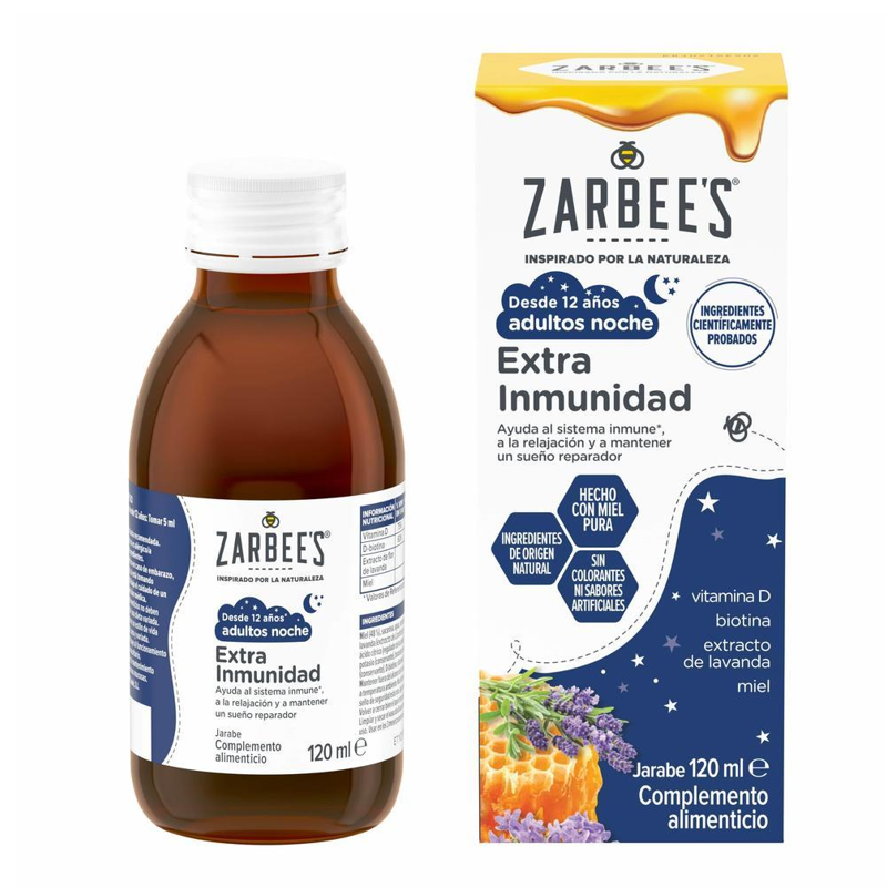 ZARBEE'S ADULTOS EXTRA INMUNIDAD NOCHE 120 ML