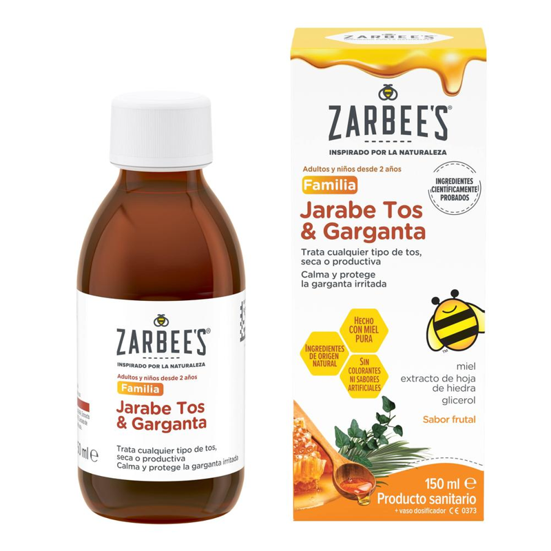 ZARBEE'S TOS Y GARGANTA 150 ML