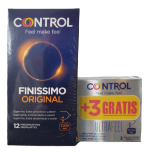 CONTROL FINISSIMO ORIGINAL 12 PRESERVATIUS OFERTA