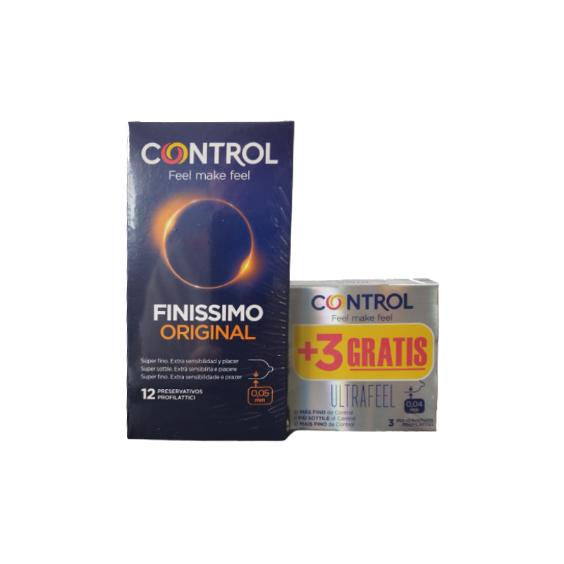 CONTROL FINISSIMO ORIGINAL 12 PRESERVATIUS OFERTA