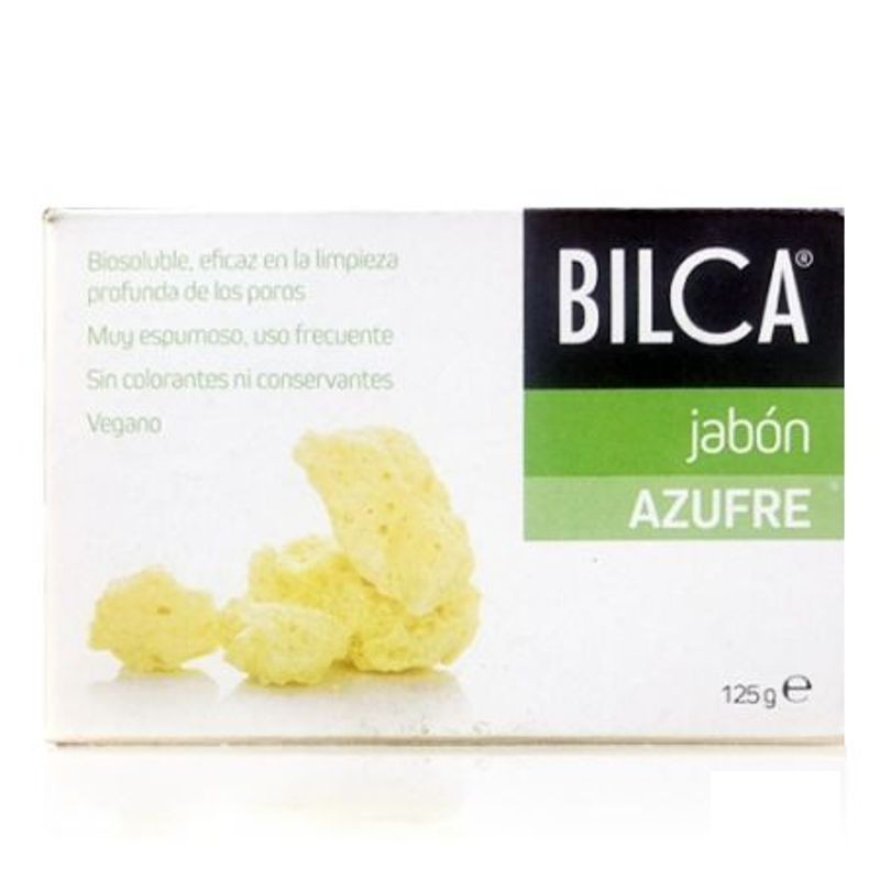 BILCA JABÓN AZUFRE PASTILLA 125 GR