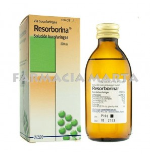 RESORBORINA SOLUCIÓN BUCOFARÍNGEA 200 ML