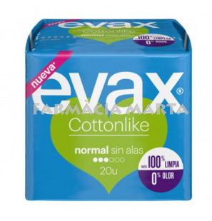 EVAX COTTONLIKE NORMAL 20 UNITATS