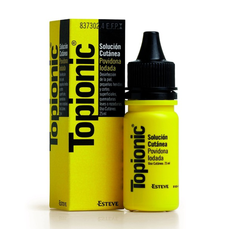 TOPIONIC 100 MG/ML SOLUCIÓN CUTÁNEA 25 ML