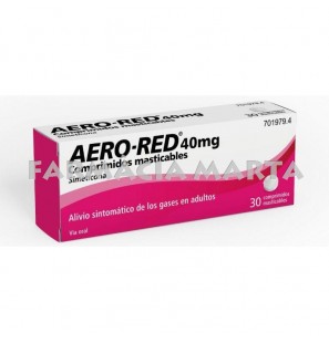 AERO RED 40 MG 30 COMPRIMITS MASTICABLES