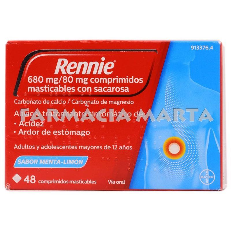 RENNIE 48 COMPRIMITS MASTICABLES