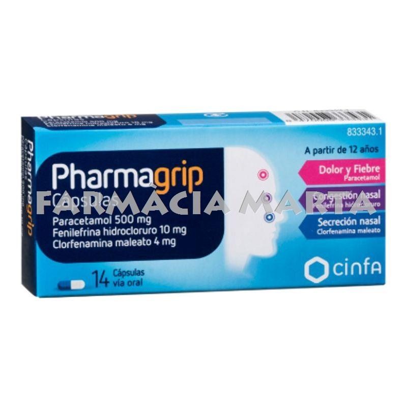 PHARMAGRIP 14 CAPSULES