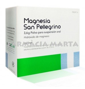 MAGNESIA SAN PELLEGRINO 3.6 GR 20 SOBRES