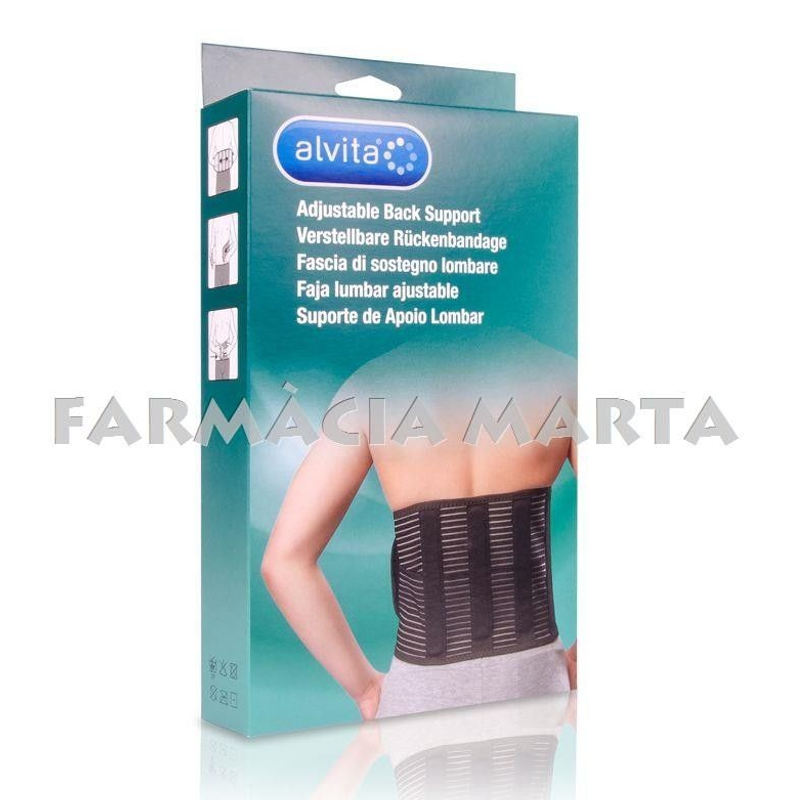 ALVITA FAJA LUMBAR AJUSTABLE T-2