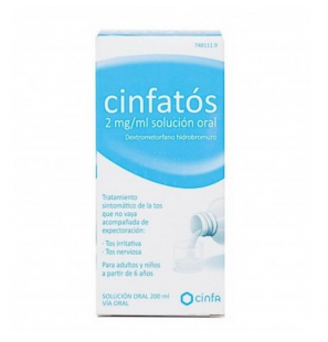 CINFATOS 2MG/ML XAROP 200 ML