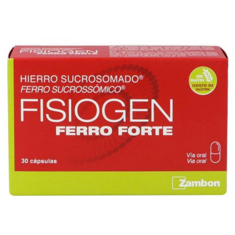 FISIOGEN FERRO FORTE 30 MG 30 CÀPSULES