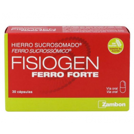 FISIOGEN FERRO FORTE 30 MG 30 CÀPSULES