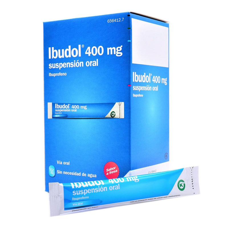 IBUDOL 400 MG SUSPENSIÓ ORAL 20 SOBRES 10 ML