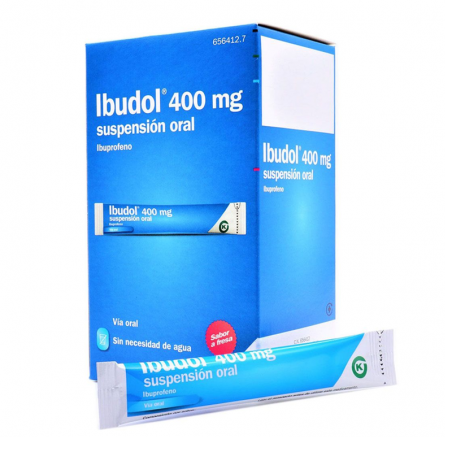 IBUDOL 400 MG SUSPENSIÓ ORAL 20 SOBRES 10 ML