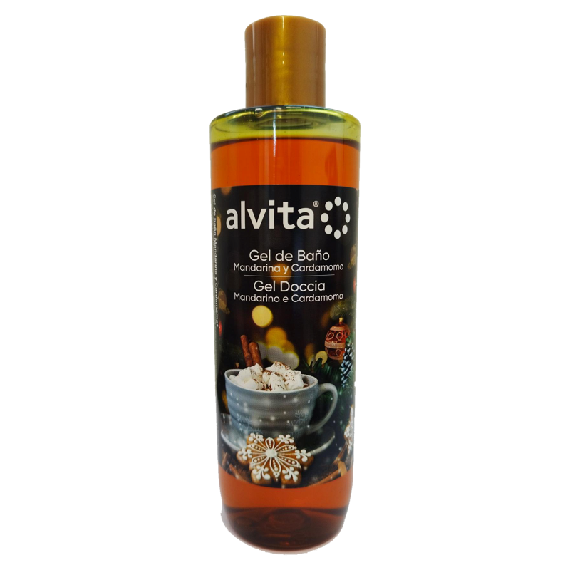 ALVITA GEL MANDARINA CARDAMOMO 250 ML