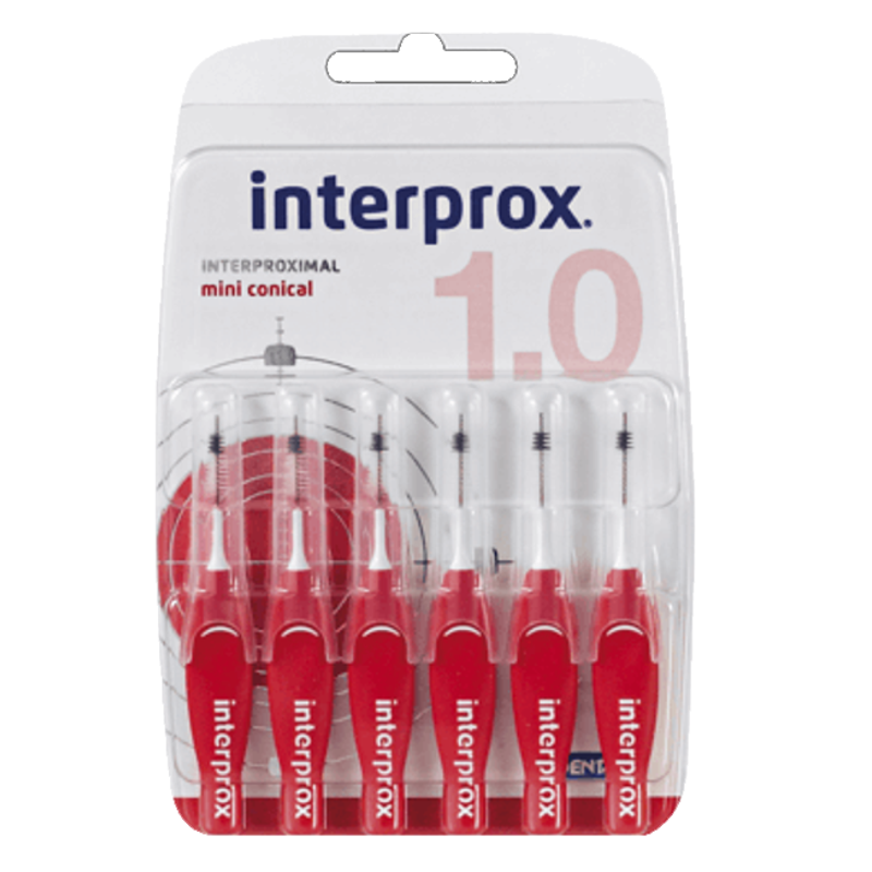 INTERPROX INTERPROXIMAL MINI CONICAL 6 RASPALLS