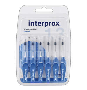 INTERPROX INTERPROXIMAL CONICAL 6 RASPALLS